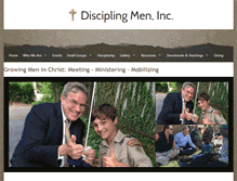 Tablet Screenshot of disciplingmen.com